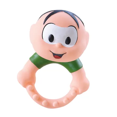 Mordedor Bebê Pais E Filhos Látex Cebolinha Mordedor Bebê Pais E Filhos Látex Cebolinha